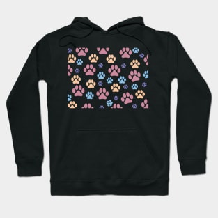 Cute Dog Paws Design Hoodie